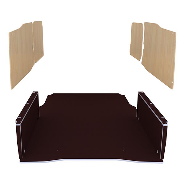Panelado de madera Premium en contrachapado antideslizante équipement pour utilitaire Peugeot Partner III 2018 