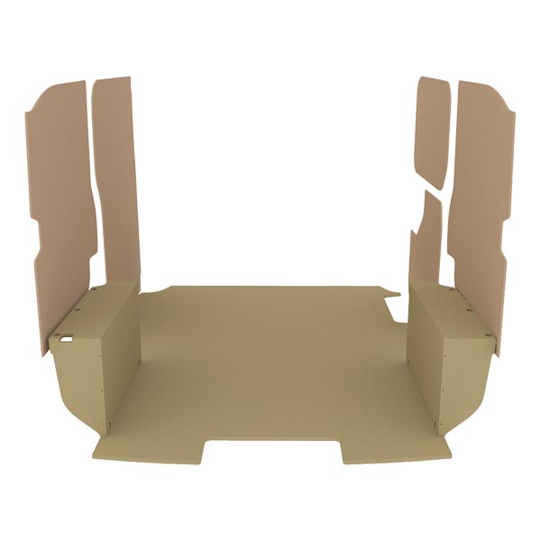 Panelado de madera Essential aglomerado + MDF / Puertas traseras incluidas équipement pour utilitaire Opel VIVaro C 2019 