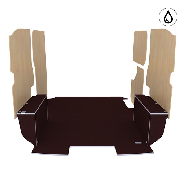 Panelado de madera Excellencia en contrachapado antideslizante + barnizado équipement pour utilitaire Opel VIVaro C 2019 