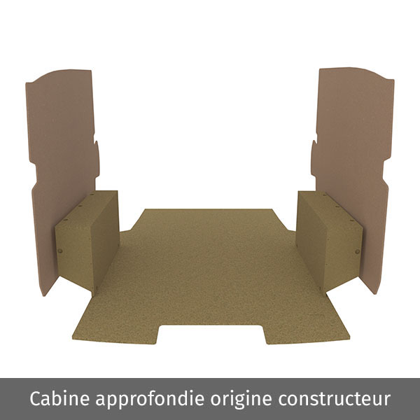 Panelado de madera Essential aglomerado + MDF / Puertas traseras incluidas équipement pour utilitaire Opel VIVaro C 2019 