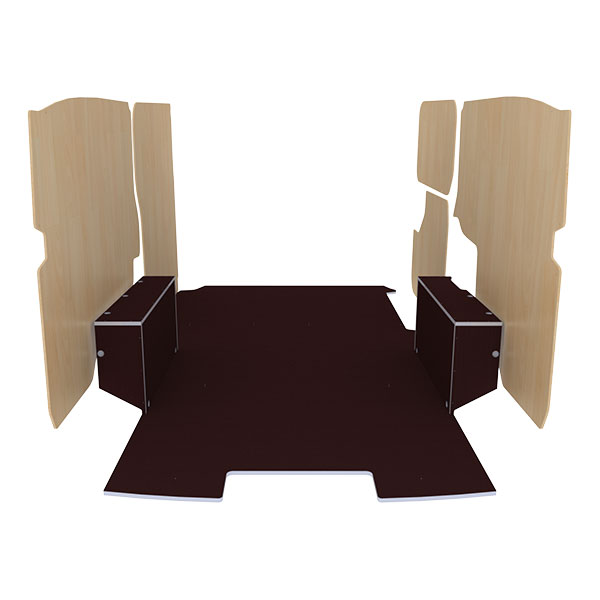 Panelado de madera Premium en contrachapado antideslizante équipement pour utilitaire Opel VIVaro C 2019 