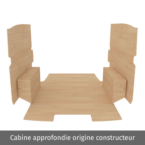 Panelado de madera Pro en contrachapado bruto équipement pour utilitaire Opel VIVaro C 2019 