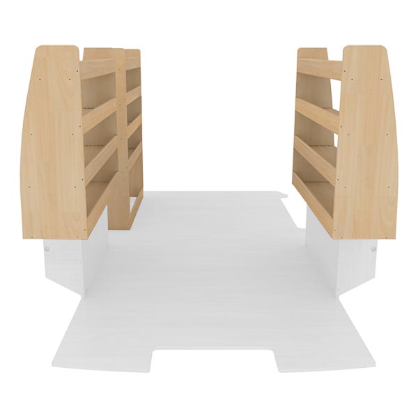 Pack de estanterías de madera équipement pour utilitaire Opel VIVaro C 2019 
