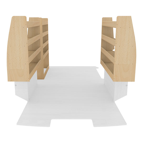 Pack de estanterías de madera équipement pour utilitaire Opel VIVaro C 2019 