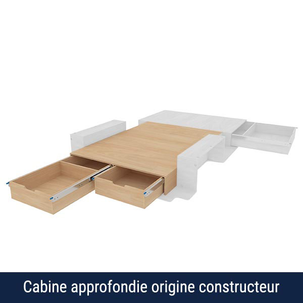 Estantería trasera derecha con cajones équipement pour utilitaire Peugeot Expert III 2016 