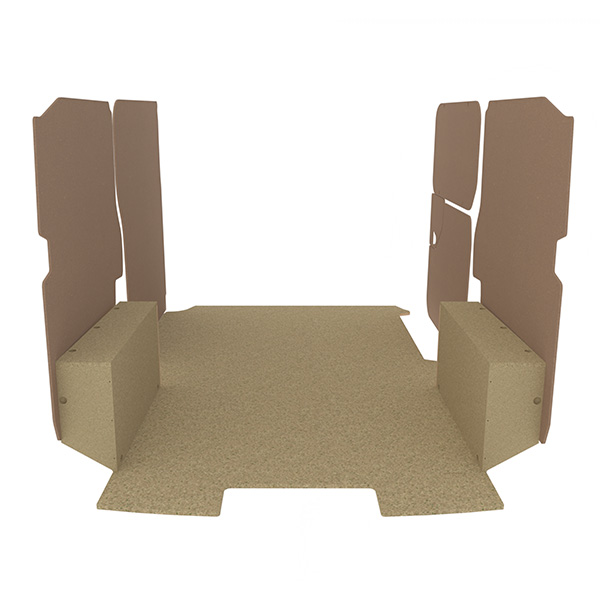 Panelado de madera Essential aglomerado + MDF / Puertas traseras incluidas équipement pour utilitaire Opel VIVaro C 2019 