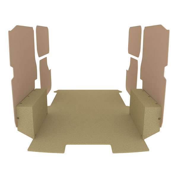 Panelado de madera Essential aglomerado + MDF / Puertas traseras incluidas équipement pour utilitaire Opel VIVaro C 2019 