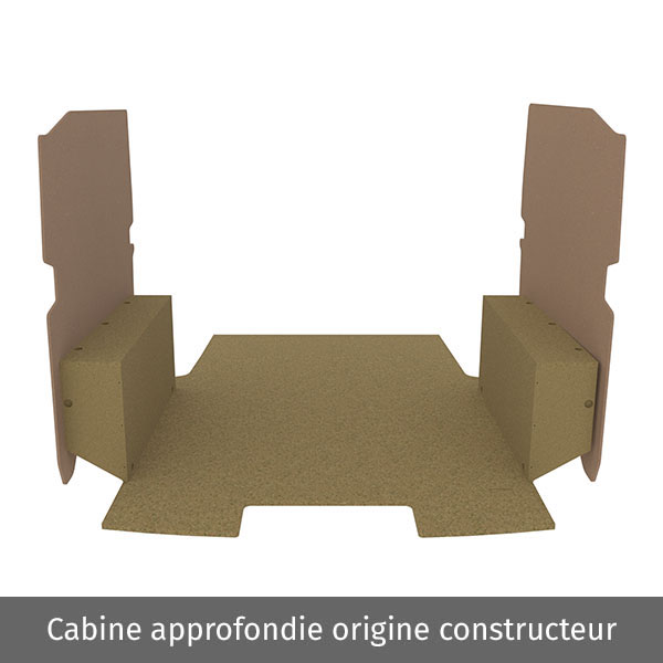 Panelado de madera Essential aglomerado + MDF / Puertas traseras incluidas équipement pour utilitaire Opel VIVaro C 2019 