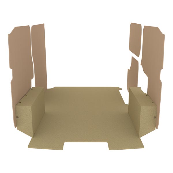 Panelado de madera Essential aglomerado + MDF / Puertas traseras incluidas équipement pour utilitaire Opel VIVaro C 2019 