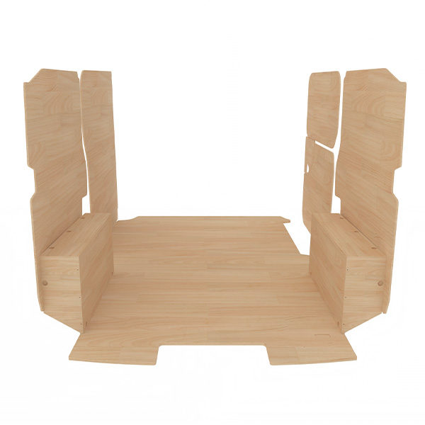 Panelado de madera Pro en contrachapado bruto équipement pour utilitaire Opel VIVaro C 2019 