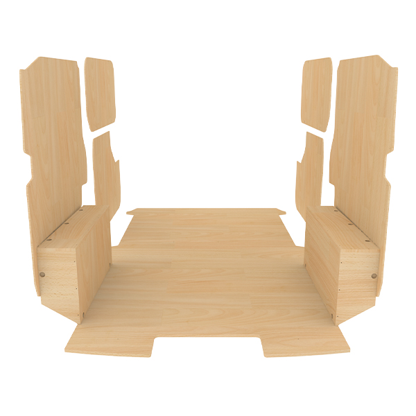 Panelado de madera Pro en contrachapado bruto équipement pour utilitaire Opel VIVaro C 2019 