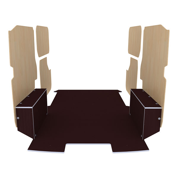 Panelado de madera Premium en contrachapado antideslizante équipement pour utilitaire Opel VIVaro C 2019 