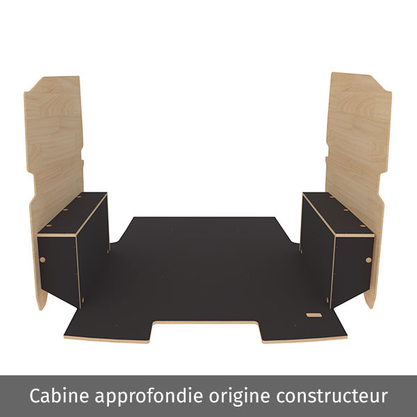 Panelado de madera Premium en contrachapado antideslizante équipement pour utilitaire Opel VIVaro C 2019 