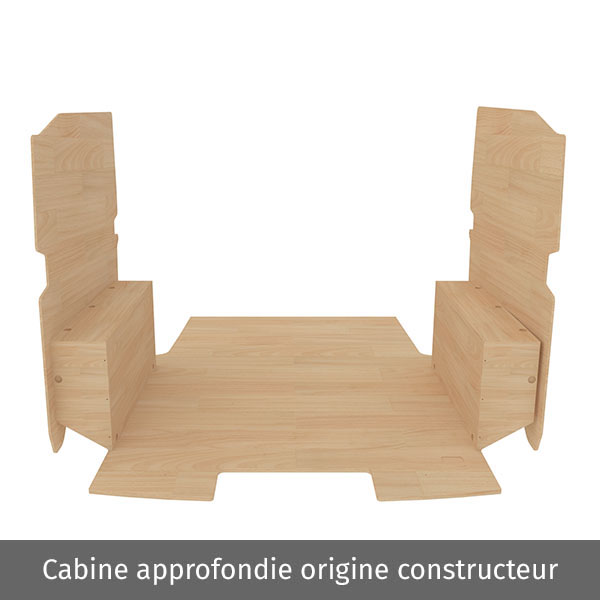 Panelado de madera Pro en contrachapado bruto équipement pour utilitaire Opel VIVaro C 2019 