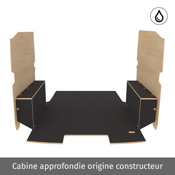 Panelado de madera Excellencia en contrachapado antideslizante + barnizado équipement pour utilitaire Opel VIVaro C 2019 