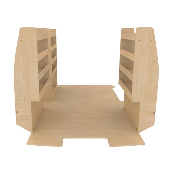 Equipamiento interior madera Optimum Pro en contrachapado bruto équipement pour utilitaire Opel VIVaro C 2019 