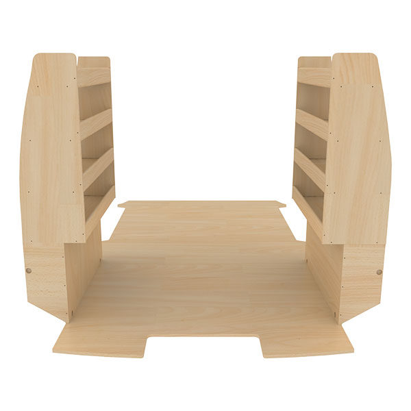 Equipamiento interior madera Optimum Pro en contrachapado bruto équipement pour utilitaire Opel VIVaro C 2019 