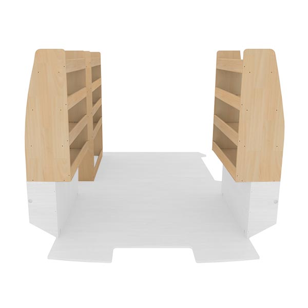 Pack de estanterías de madera équipement pour utilitaire Opel VIVaro C 2019 