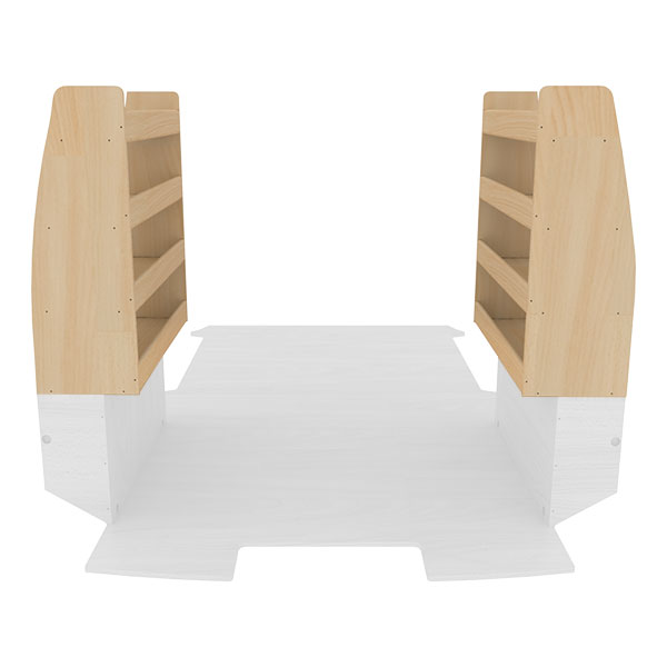 Pack de estanterías de madera équipement pour utilitaire Opel VIVaro C 2019 