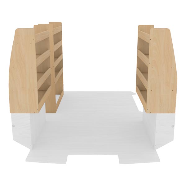 Pack de estanterías de madera équipement pour utilitaire Opel VIVaro C 2019 