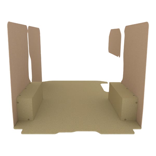 Panelado de madera Essential aglomerado + MDF / Puertas traseras incluidas équipement pour utilitaire Nissan Primastar 2021 