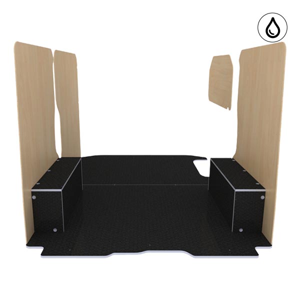 Panelado de madera Excellencia en contrachapado antideslizante + barnizado équipement pour utilitaire Nissan Primastar 2021 