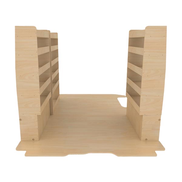 Equipamiento interior madera Optimum Pro en contrachapado bruto équipement pour utilitaire Nissan Primastar 2021 