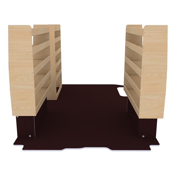 Equipamiento  interior Optimum Premium contrachapado antideslizante équipement pour utilitaire Nissan Primastar 2021 