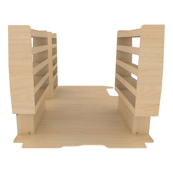 Equipamiento interior madera Optimum Pro en contrachapado bruto équipement pour utilitaire Nissan Primastar 2021 