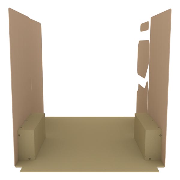 Panelado de madera Essential aglomerado + MDF / Puertas traseras incluidas équipement pour utilitaire Nissan NV400 2010 