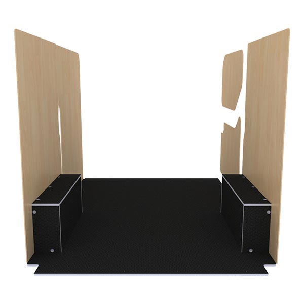 Panelado de madera Premium en contrachapado antideslizante équipement pour utilitaire Nissan NV400 2010 