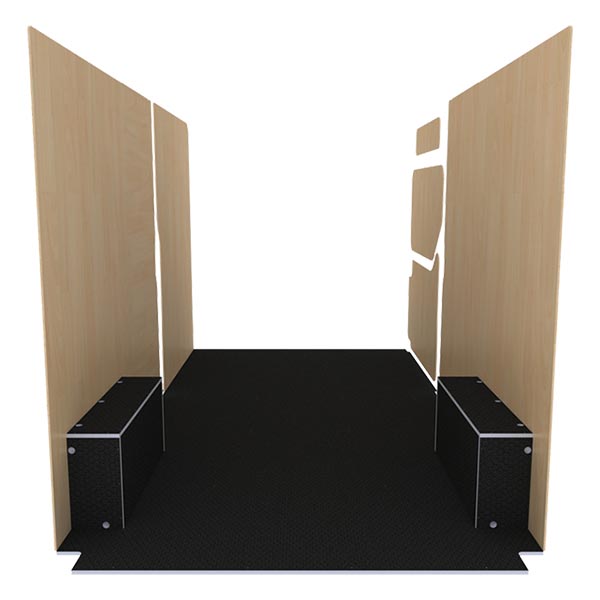 Panelado de madera Premium en contrachapado antideslizante équipement pour utilitaire Nissan NV400 2010 