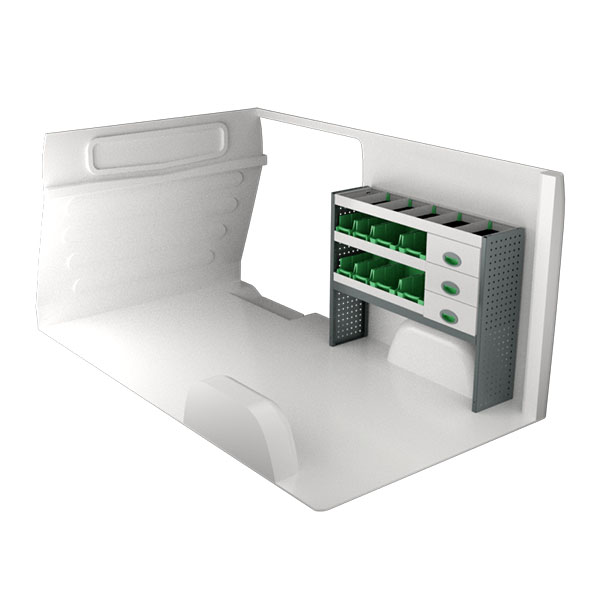 Equipamiento metálico lado derecho équipement pour utilitaire Nissan Primastar 2021 