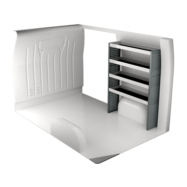 Equipamiento metálico lado derecho équipement pour utilitaire Nissan NV400 2010 