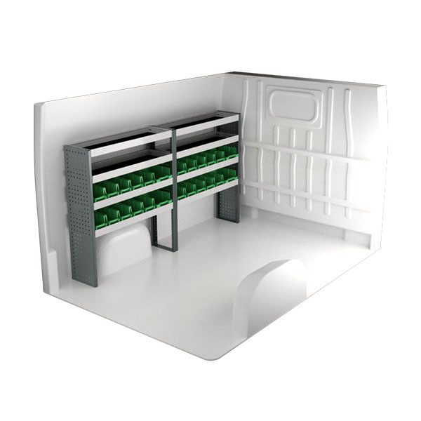 Equipamiento metálico lado izquierdo équipement pour utilitaire Opel MoVano C 2021 
