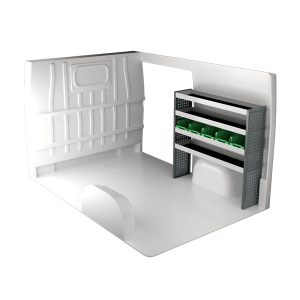 Equipamiento metálico lado derecho équipement pour utilitaire Opel MoVano C 2021 
