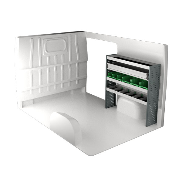Equipamiento metálico lado derecho équipement pour utilitaire Opel MoVano C 2021 