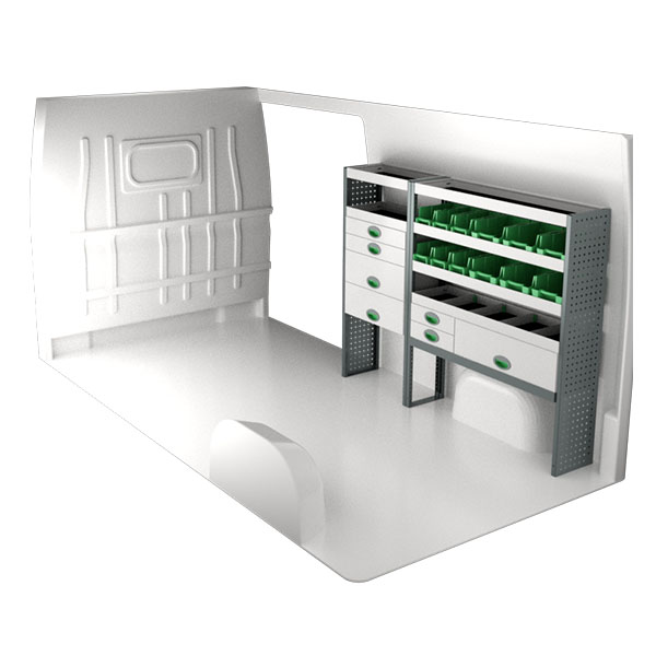 Equipamiento metálico lado derecho équipement pour utilitaire Opel MoVano C 2021 