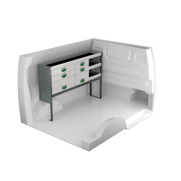 Equipamiento metálico lado izquierdo équipement pour utilitaire Opel VIVaro C 2019 