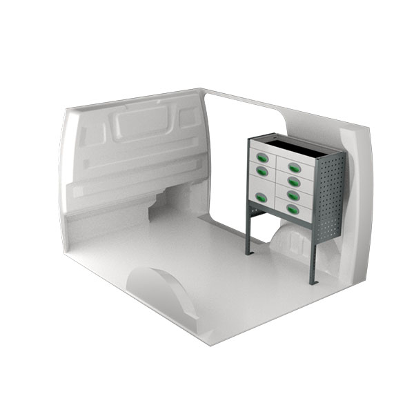 Equipamiento metálico lado derecho équipement pour utilitaire Opel VIVaro C 2019 