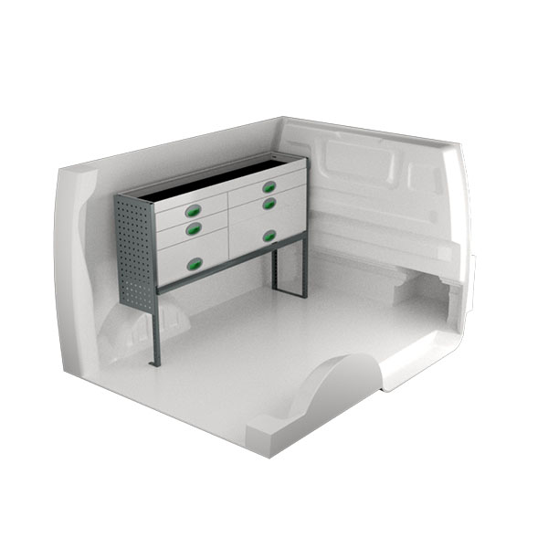 Equipamiento metálico lado izquierdo équipement pour utilitaire Opel VIVaro C 2019 