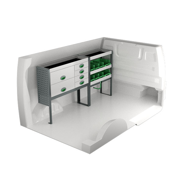 Equipamiento metálico lado izquierdo équipement pour utilitaire Opel VIVaro C 2019 