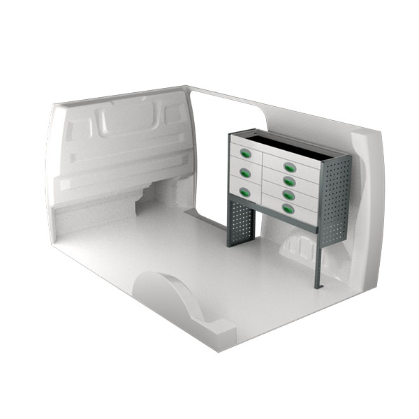 Equipamiento metálico lado derecho équipement pour utilitaire Opel VIVaro C 2019 