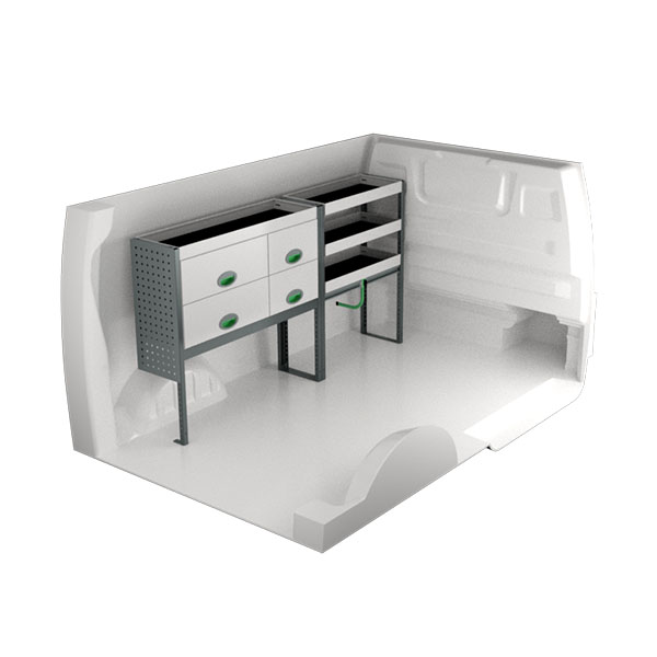 Equipamiento metálico lado izquierdo équipement pour utilitaire Opel VIVaro C 2019 