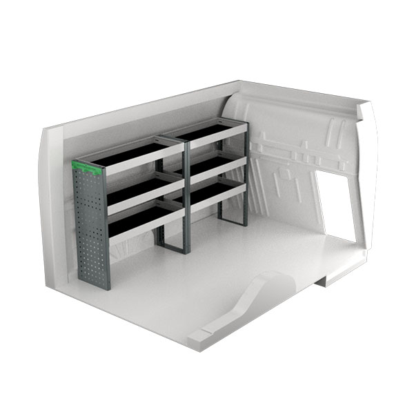 Equipamiento metálico lado izquierdo équipement pour utilitaire Peugeot Partner III 2018 