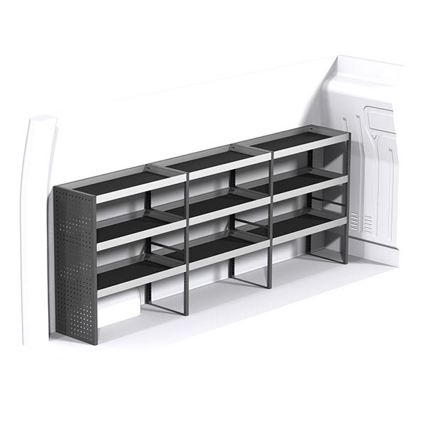 Equipamiento metálico lado izquierdo équipement pour utilitaire Nissan NV400 2010 