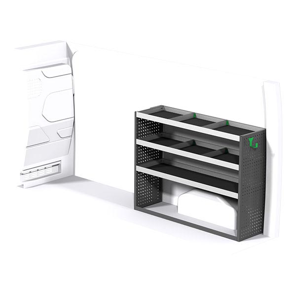 Equipamiento metálico lado derecho équipement pour utilitaire Ford Transit V 2013 