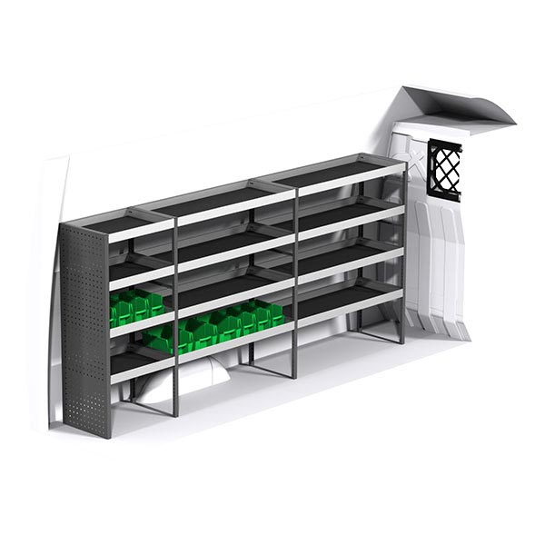 Equipamiento metálico lado izquierdo équipement pour utilitaire Iveco Daily III 2014 