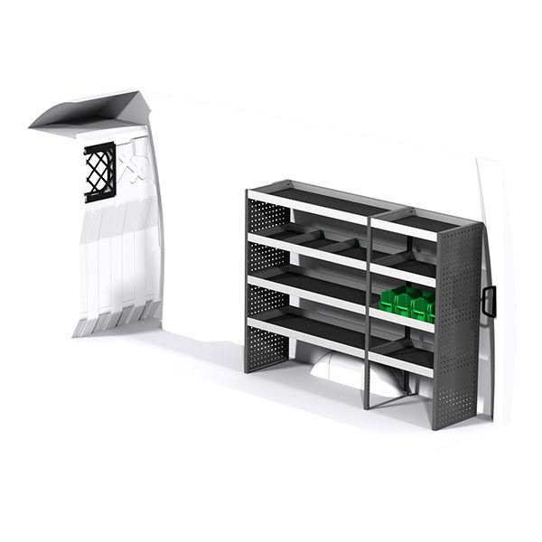 Equipamiento metálico lado derecho équipement pour utilitaire Iveco Daily III 2014 
