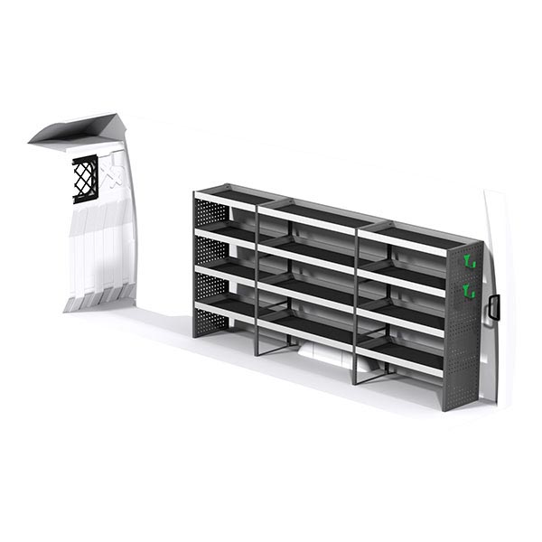Equipamiento metálico lado derecho équipement pour utilitaire Iveco Daily III 2014 